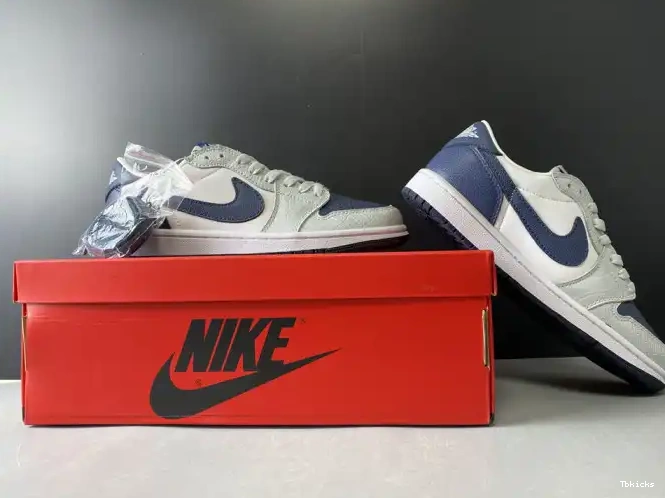 Cheap TBK Blue 1 Air CW8576-200 Jordan Grey Navy 0513